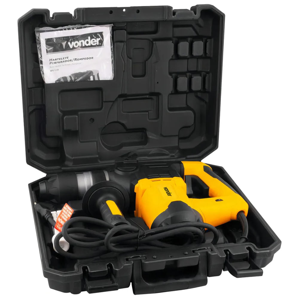 Martelete Perfurador Rompedor Sds Plus 1500W 5,5J MPV1500